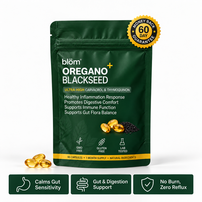 Oregano + Black Seed Oil | Daily Gut Support